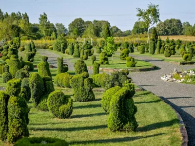 Topiary park v Sračincu pri Varaždinu. Vir: IG