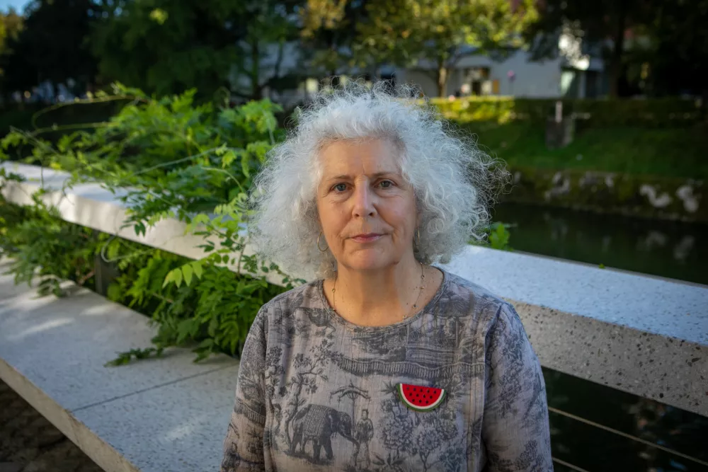 17.9.2025 - dr. Maja Simoneti. vodja projektov in raziskovalka. krajinska arhitektka in urbanistka.Foto: Luka Cjuha