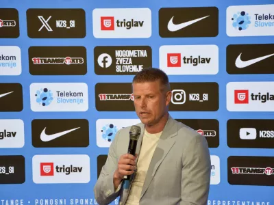 05.06.2025 - novinarska konferenca selektorja Slovenije, Andrej Razdrh - selektor foto:voranc kramberger