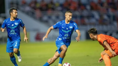 Med tekmo v tajski ligi pred časom. / Foto: Profimedia