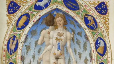 Anatomski zodiak iz 15. stoletja / Foto: Wikipedia