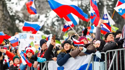 Kranjska gora, Planica.Finale svetovnega pokala v smucarskih skokih s posamicno tekmo. / Foto: Anze Malovrh/sta