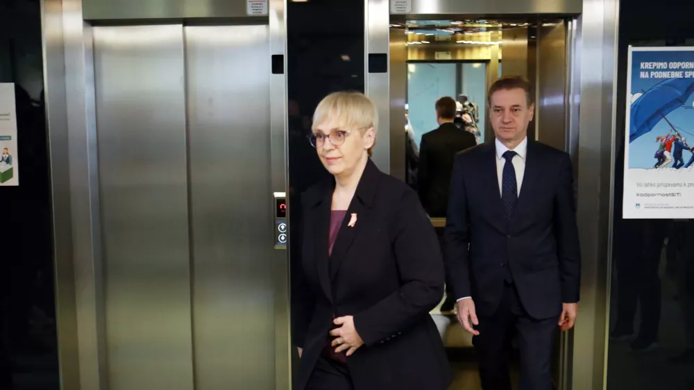 26-03.2026 - seja Sveta za nacionalno varnost, Nata&scaron;a Pirc Musar, Robert GolobFoto: Tomaž Skale