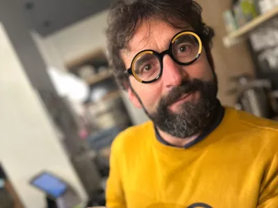 Michele Gortani: Vsi na&scaron;i mlečni izdelki so narejeni izključno iz mleka krav, ki se krmijo s svežo travo in senom, kar se na koncu pozna pri kakovosti mleka, ki ima več dobrih ma&scaron;čob.