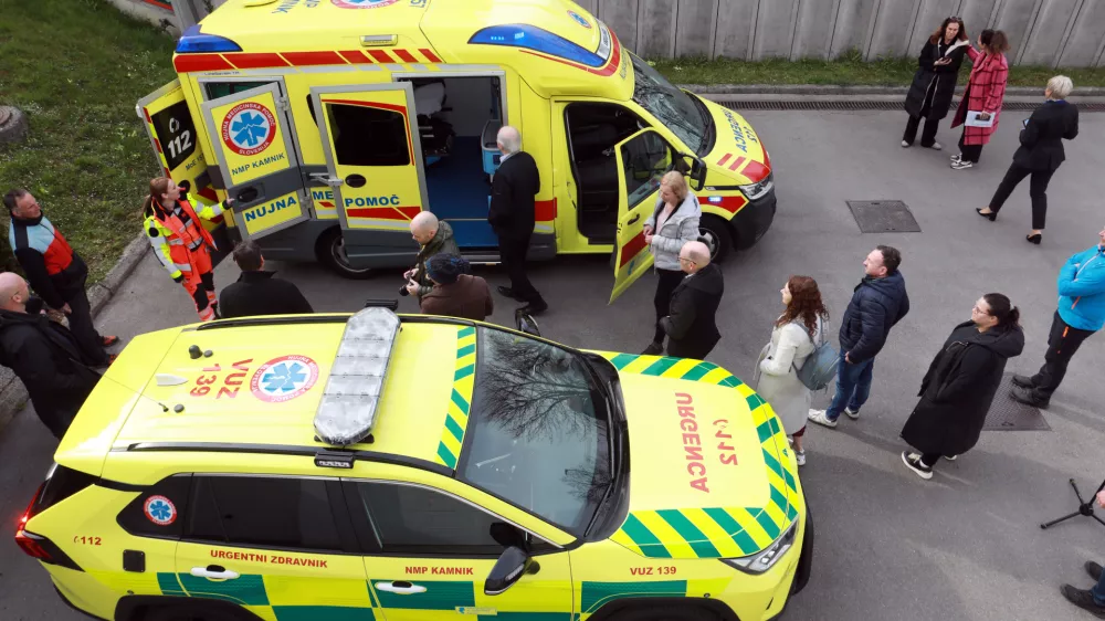 Milijonska investicija: ZD Kamnik z novimi prostori, opremo in vozili