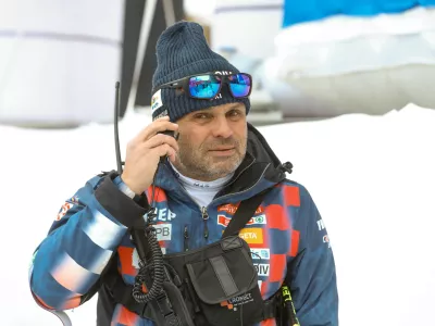 Vedran Pavlek01.03.2025 - Audi FIS svetovni pokal v alpskem smučanju Kranjska GoraFoto: Luka Cjuha