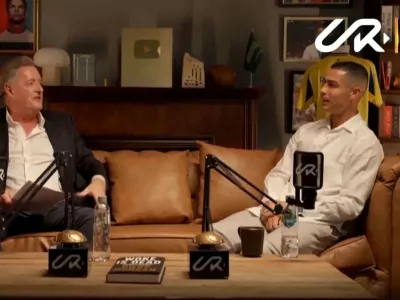 Cristiano Ronaldo, Piers Morgan. Foto: Profimedia