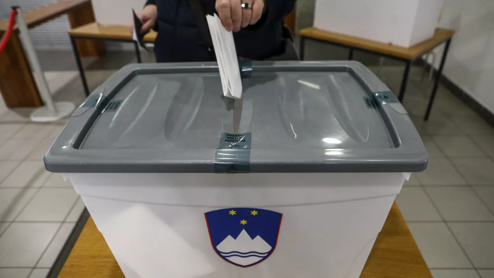 22.3.2026 - volitve v državni zbor 2026 - parlamentarne volitve 2026 - voli&scaron;čeFoto: Luka Cjuha