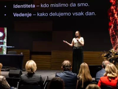 Event Ugledni Delodajalec 2025 by MojeDelo.com on March 26, 2026 at Grand Plaza in Ljubljana, Slovenia. Photo by Vid Ponikvar/ Sportida