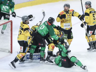 - 31.03.2026 - hokej - druga polfinalna tekma med Olimpija: Pustertal v ligi ICEHL//FOTO: Jaka Gasar