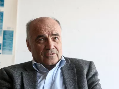 - 03.04.2018 - red. prof. dr. Bogomir Kovač, ekonomist - redni profesor na Ekonomski fakulteti v Ljubljani - //FOTO: Luka Cjuha.