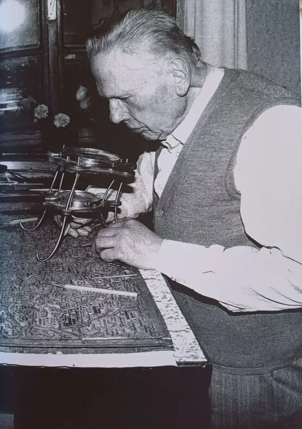 Ponarejevalec Ivan Selan, fotografijo hrani Spominska soba Ivana Selana v Komendi / Foto: Nn