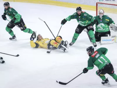- 31.03.2026 - hokej - druga polfinalna tekma med Olimpija: Pustertal v ligi ICEHL//FOTO: Jaka Gasar