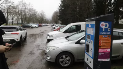 3.2.2026 štepanjsko naselje, uničeni parkomati, parkiranjeFoto Luka Cjuha