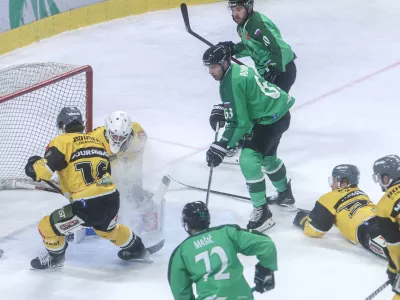 Nick Bonino- 23.02.2025 - hokej - Olimpija: Pustertal//FOTO: Jaka Gasar