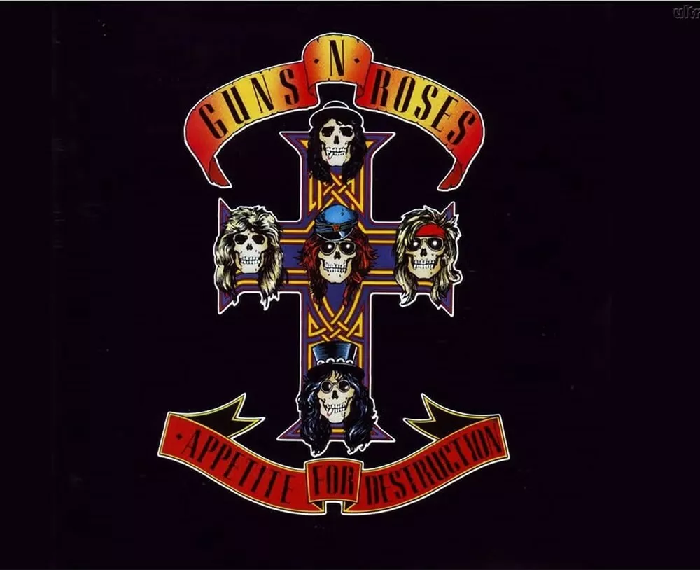 Guns N' Roses, Appetite for Destruction 1987 / Foto: Nn