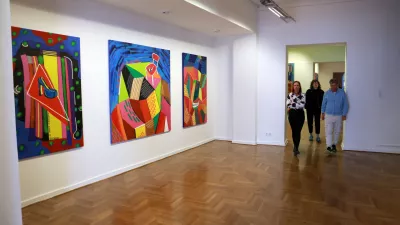 04.03.2026 - razstava Kako sanjati nazaj?Silvester Plotajs SicoeMestna galerijaFoto: Tomaž Skale