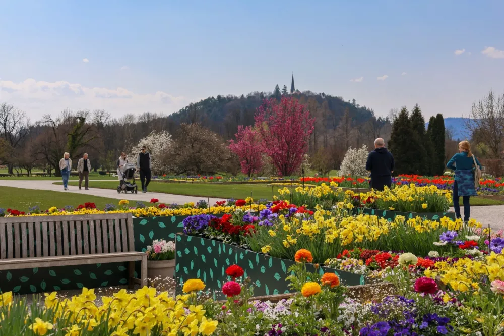 Podnebne spremembe vidne tudi v parku
