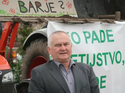 Anton Medved, Sindikat kmetov Slovenije, predsednik. Foto: Tatjana Pihlar 