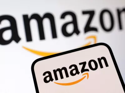 Amazon logo is seen in this illustration created on February 11, 2025. REUTERS/Dado Ruvic/Illustration