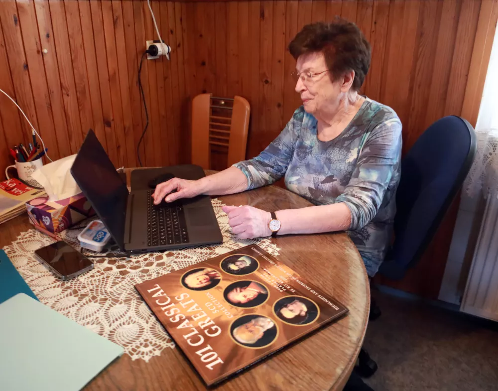 07.04.2026 - Lili Založnik, zborovodkinja, folkloraFoto: Tomaž Skale