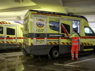 05.01.2026 - UKC Ljubljana - urgenca - nujna medicinska pomoč - re&scaron;evalecFoto: Luka Cjuha / Foto: Luka Cjuha