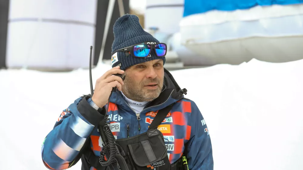 Vedran Pavlek01.03.2025 - Audi FIS svetovni pokal v alpskem smučanju Kranjska GoraFoto: Luka Cjuha