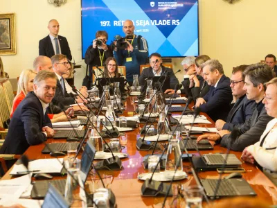 09.04.2026. 197. Redna seja vlade RS. Foto: Bojan Velikonja