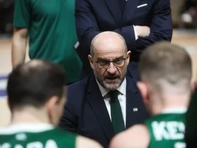 - Zvezdan Mitrović, trener,- 20.01.2026. - Ko&scaron;arka Cedevita Olimpija - Cluj-Napoca v 15. krogu evropskega pokala.//FOTO: Bojan Velikonja