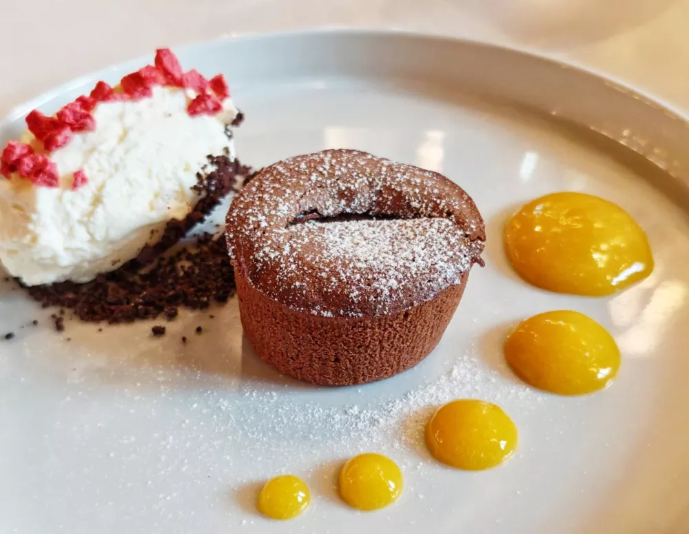 Čokoladni fondant, Restavracija &Scaron;tern 1877