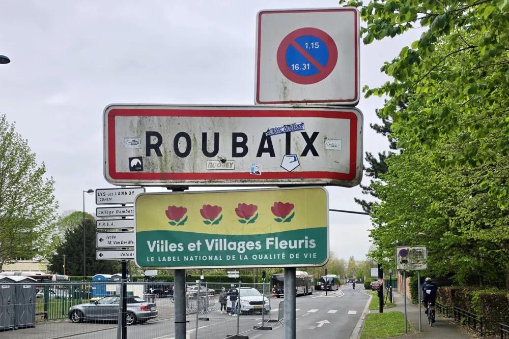 Francija, Roubaix.Prizorisce kolesarske dirke Pariz - Roubaix.