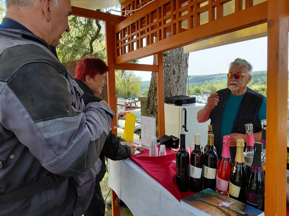 Vinar Du&scaron;an Rebula je tudi letos navdu&scaron;il predvsem z izborom penin. 