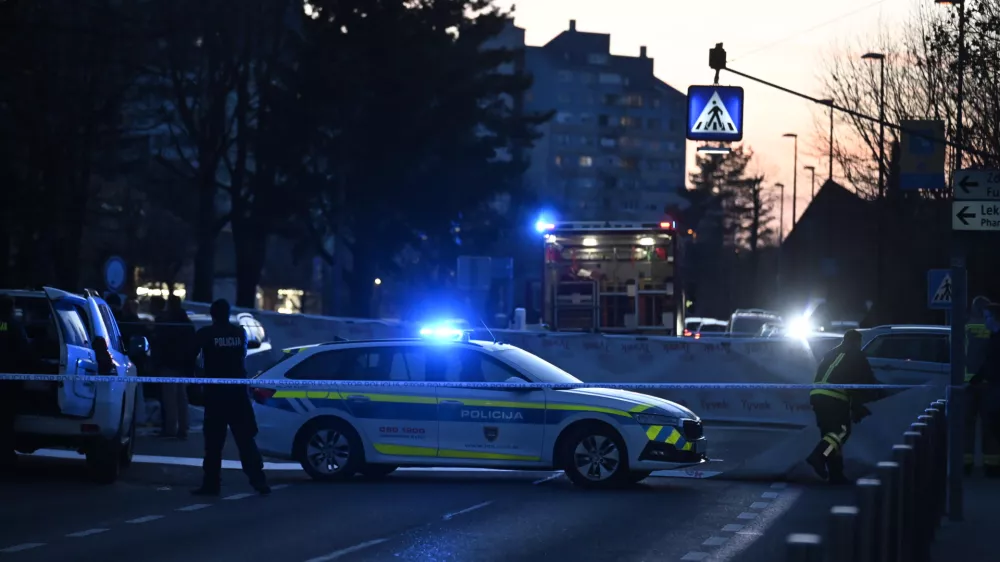 Policija - simbolična fotografijauboj - umorpreiskovalci - kriminalisti - preiskava 06.03.2026 Brnik - Streljanje policistov na storilca z nožem - Fužine - napad na policiste Foto: Nik Erik Neubauer