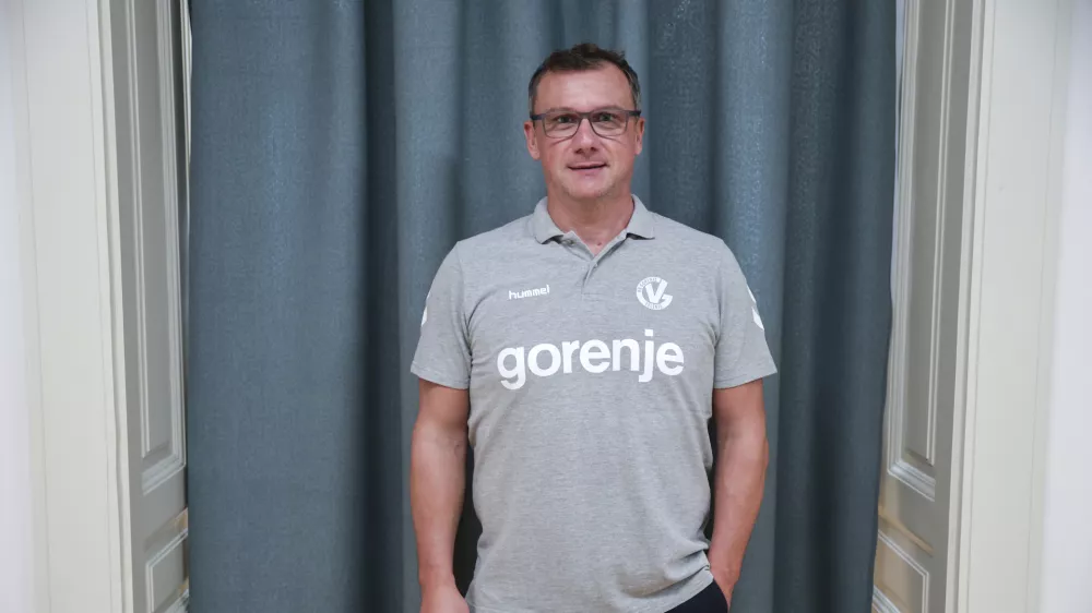 Zoran Jovičič- 02.09.2024 - novinarska konferenca rokometnih klubov pred začetkom nove sezone //FOTO: Jaka Gasar