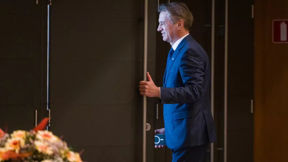 Ljubljana, DZ.Dogajanje ob ustanovni seji DZ.Predsednik vlade Robert Golob.