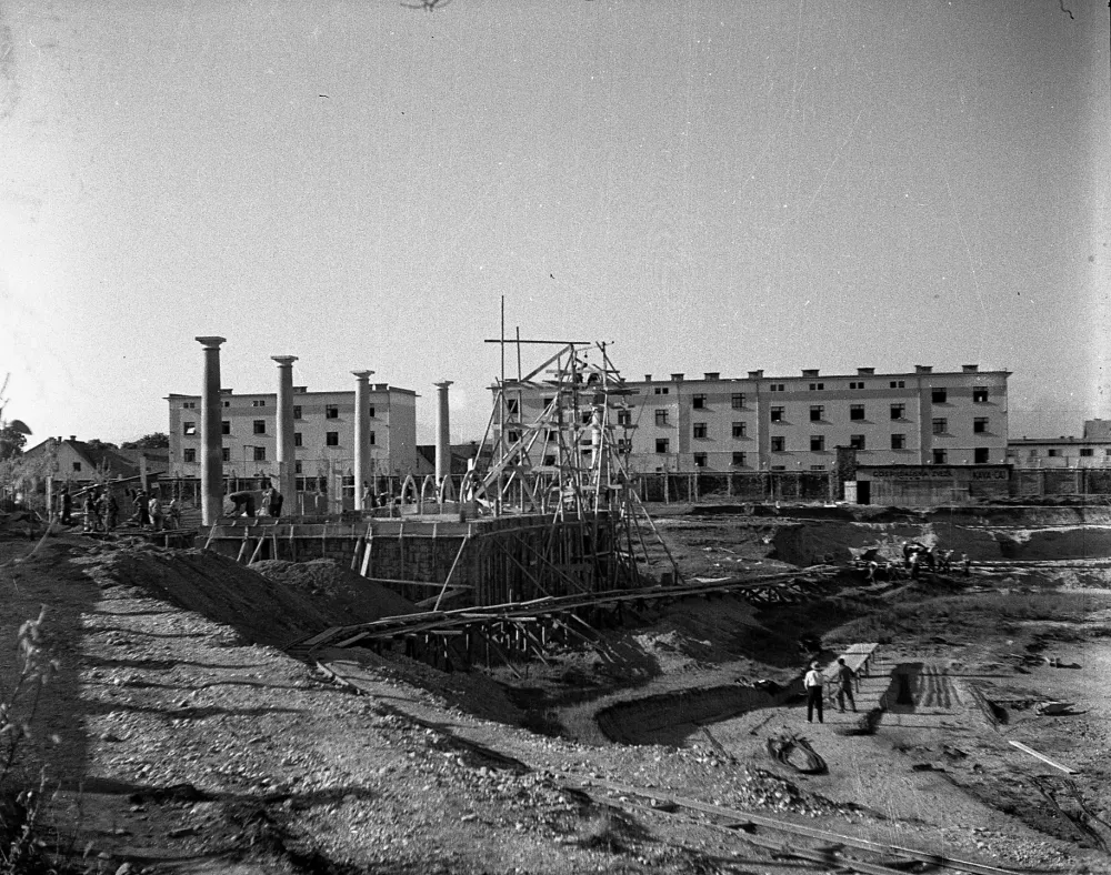 Gradnja Plečnikovega stadiona