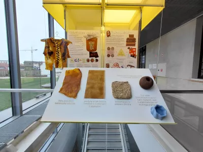 Razstava materialov v Centru Rog