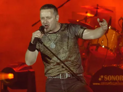 19. 05. 2007., Knin - Koncert Marka Perkovica Thompsona. 27. listopada ce navrsiti 45 godina. r"nPhoto: Hrvoje Jelavic/PIXSELL