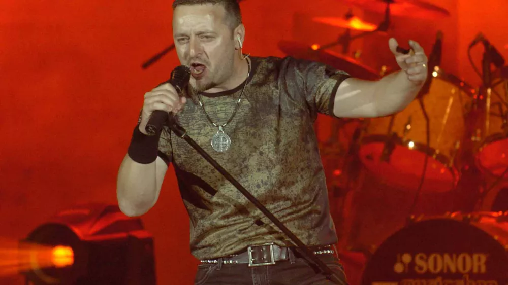 19. 05. 2007., Knin - Koncert Marka Perkovica Thompsona. 27. listopada ce navrsiti 45 godina. r"nPhoto: Hrvoje Jelavic/PIXSELL