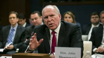 Nekdanji direktor CIE John Brennan med zaslišanjem pred leti. / Foto: Profimedia