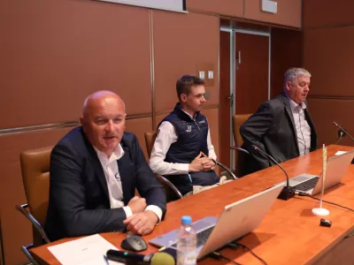 14.04.2026. Tiskovna, Dirka po Sloveniji. foto: Bojan Velikonja