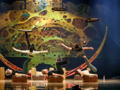 16.4..2026 - Znameniti Cirque du Soleil - cirkus - predstava dvorana Stožice LjubljanaFoto: Luka Cjuha