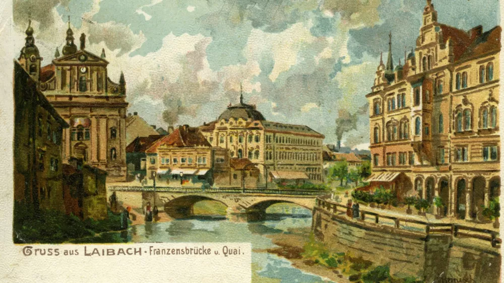 Ljubljana 1900 / Foto: Wikimedia