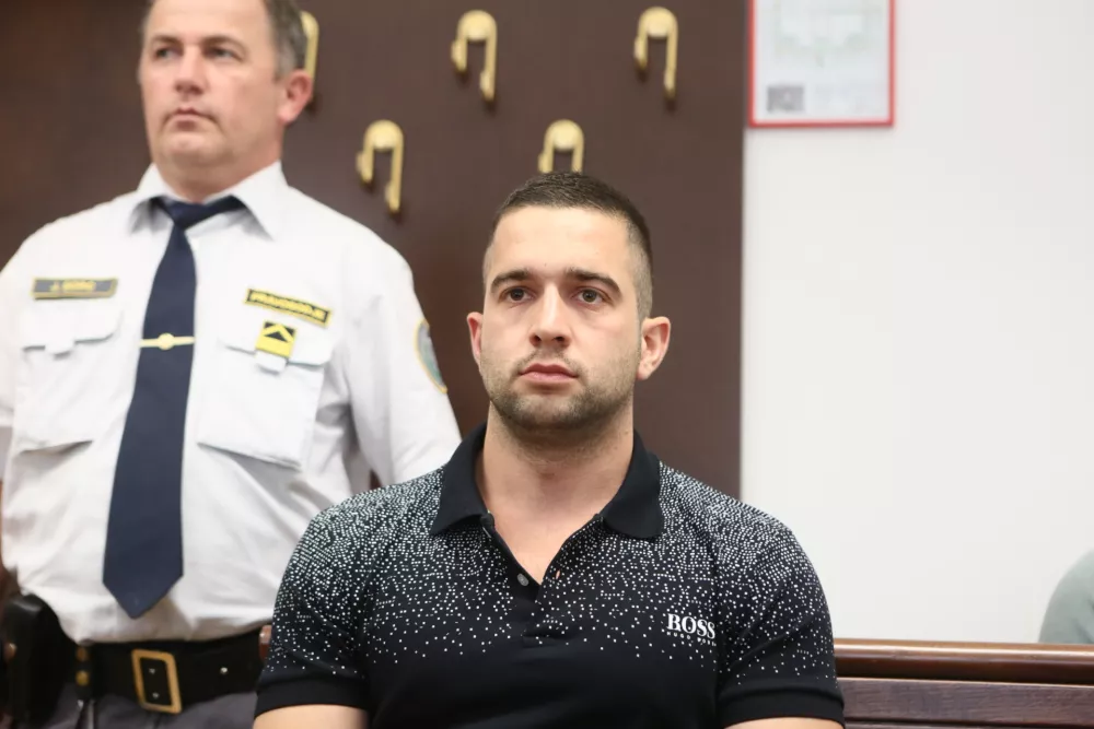 Vostinić Djordje - 14.05.218 &ndash; sojenje Djordju Vostiniću, domnevnemu roparju draguljarne Malalan, //FOTO: Luka Cjuha.