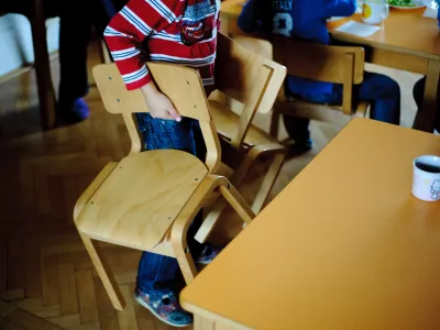 - Vrtec Črnuče - zavod za pred&scaron;olsko vzgojo - pred&scaron;olski otroci - //FOTO: Tomaž Zajel&scaron;nik