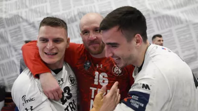 - 6.04.2024 &ndash; Finale pokala v rokometu, Trimo Trebnje: Slovenj Gradec //FOTO: Nik Erik Neubauer