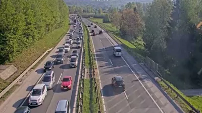 Prizor pri priključku &Scaron;martno ob 9. uri