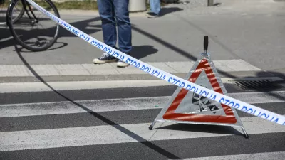 05.06.2025 - Simbolična fotografija Policija - prometna nesreča - policijski trakFoto: Luka Cjuha