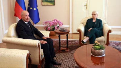 20.05.2026 -pogajanja o izboru za predsednika vlade Nataša Pirc Musar,, Janez JanšaFoto: Tomaž Skale