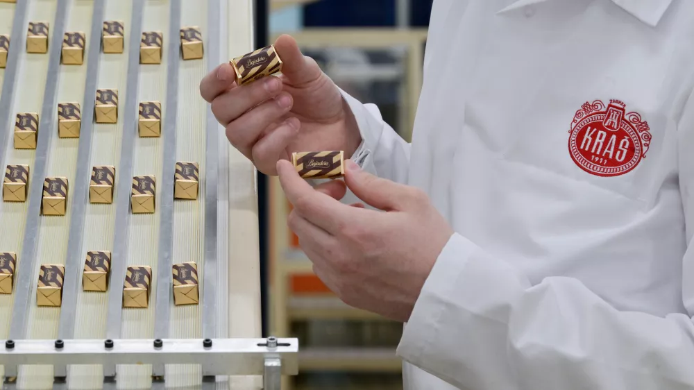 17.04.2025., Zagreb- Proces proizvodnje Bajadere u tvornici Kras. Photo: Sandra Simunovic/PIXSELL